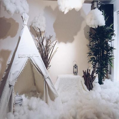 Bông trang trí studio chụp ảnh